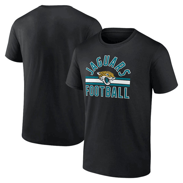 Jacksonville Jaguars Black Arch Stripe T-Shirt